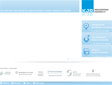 Tablet Screenshot of kjr-esslingen.de